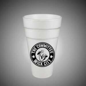 The Committee/Wick City 20oz Styrofoam Cup